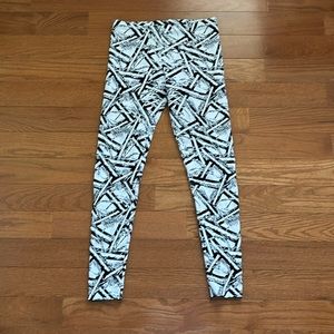 Black and white pants
